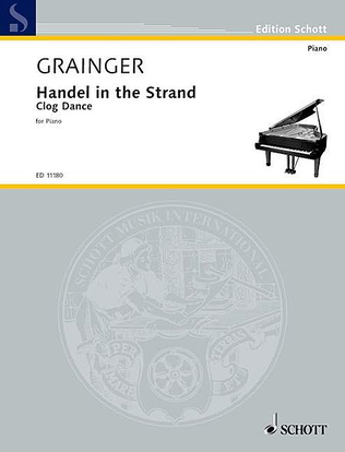 Book cover for Grainger Handel In Strand Clog Dance Piano