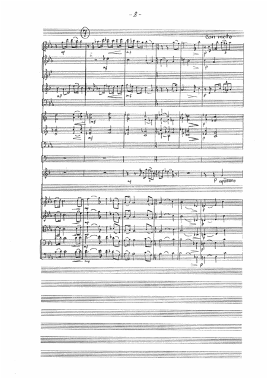 Konzert c-moll, Op. 42 Orchestra scores gallery preview page 9