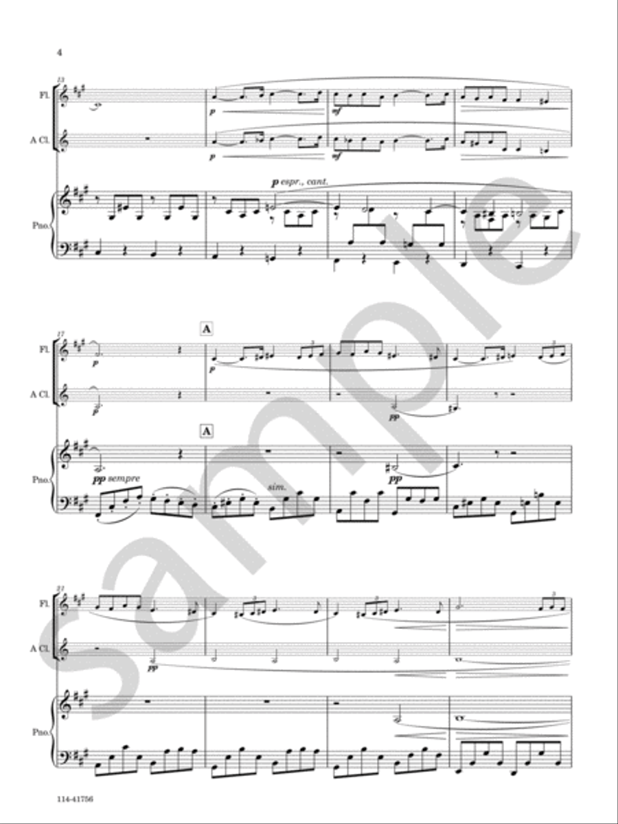 Pavane Chamber Music scores gallery preview page 4