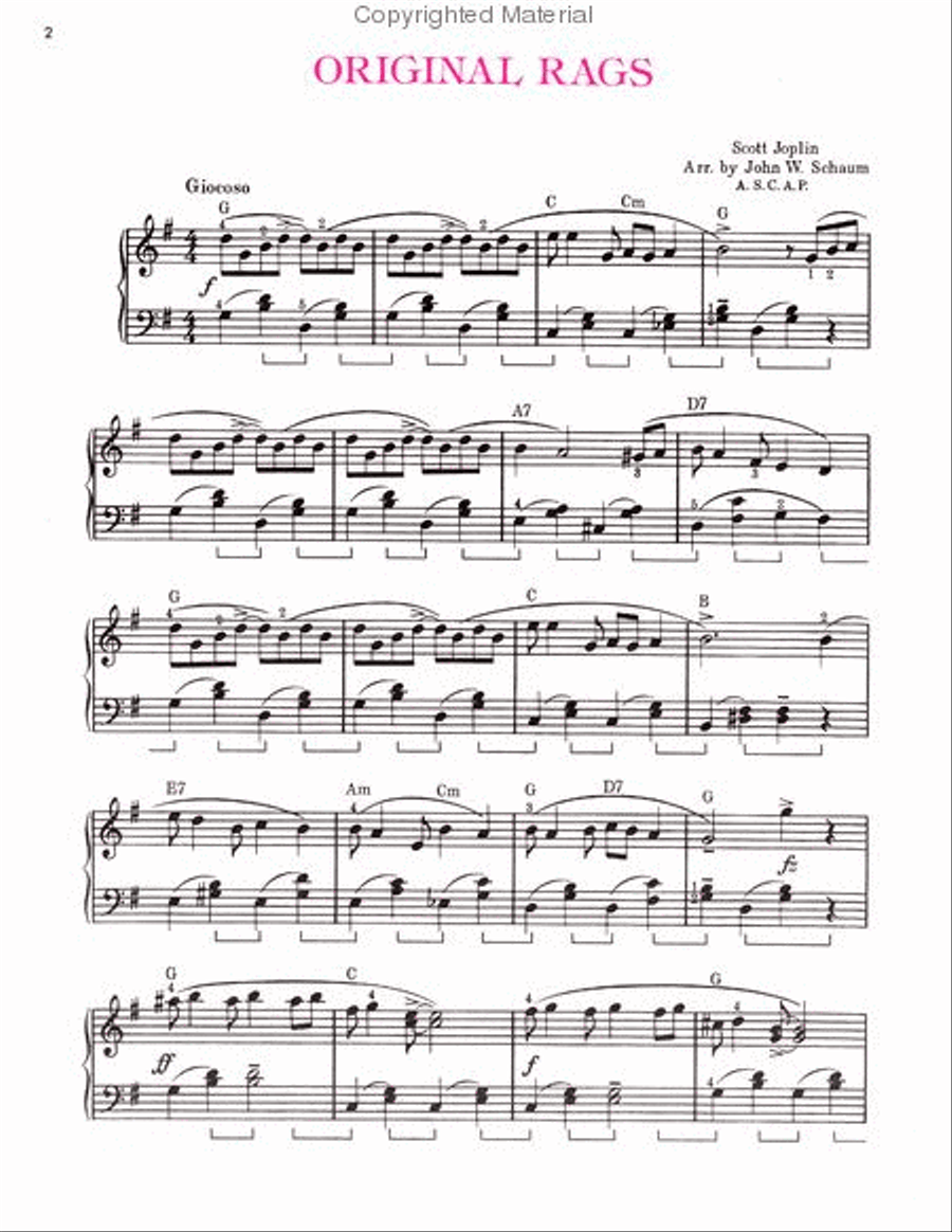 Ragtime Rage, Bk 2 Piano Method scores gallery preview page 2