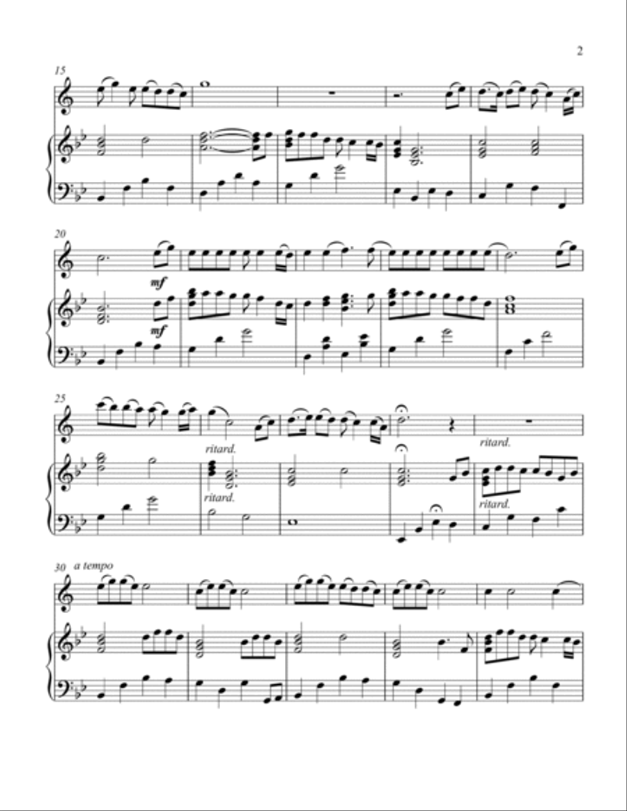 Colors Of The Wind Clarinet scores gallery preview page 3
