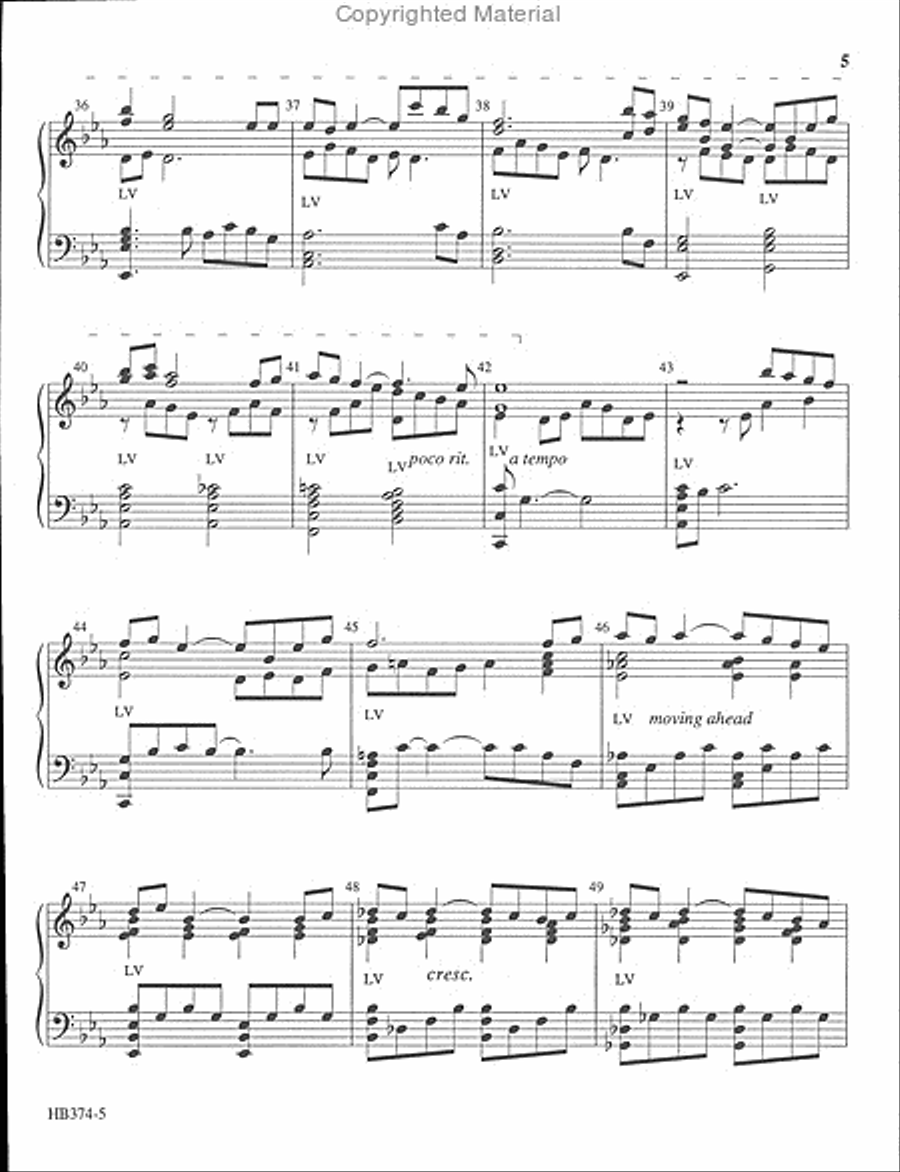 The Holly and the Ivy - Sanders 4-Octaves scores gallery preview page 4