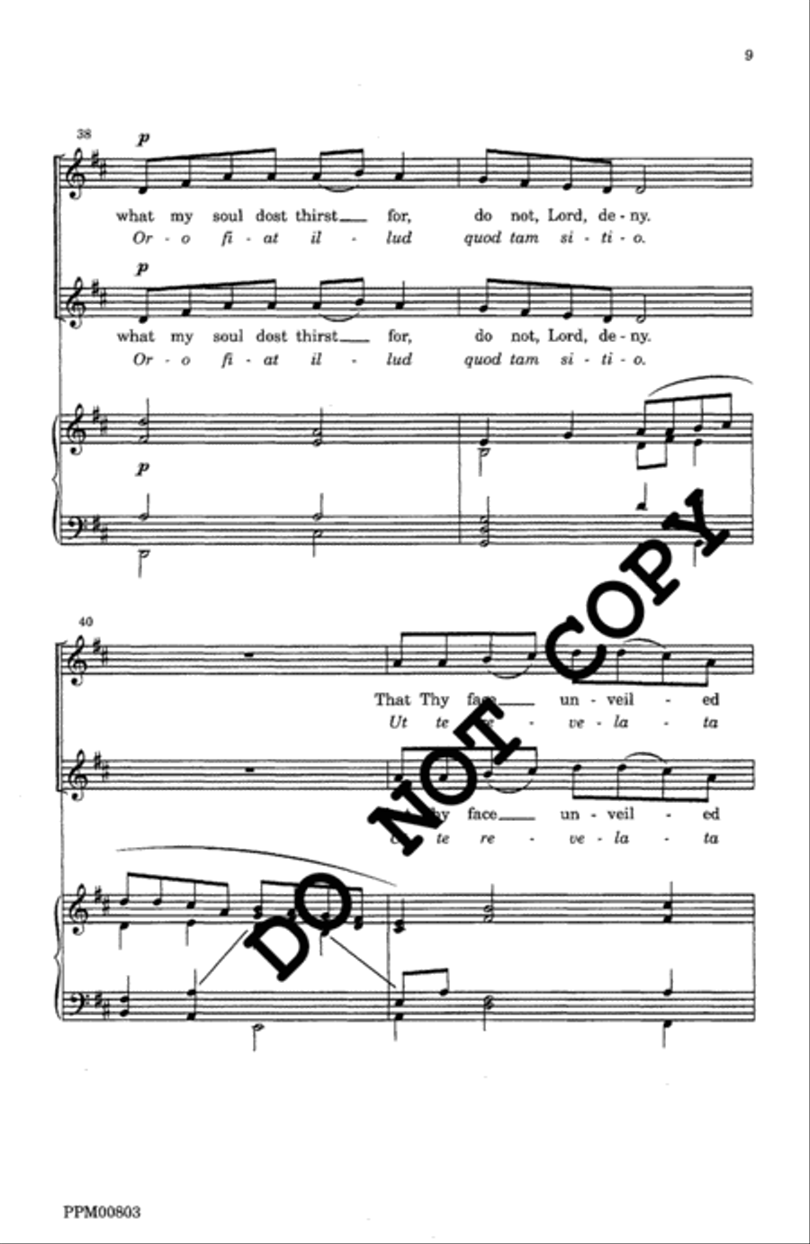Humbly I Adore Thee/Adoro Devote TB scores gallery preview page 10