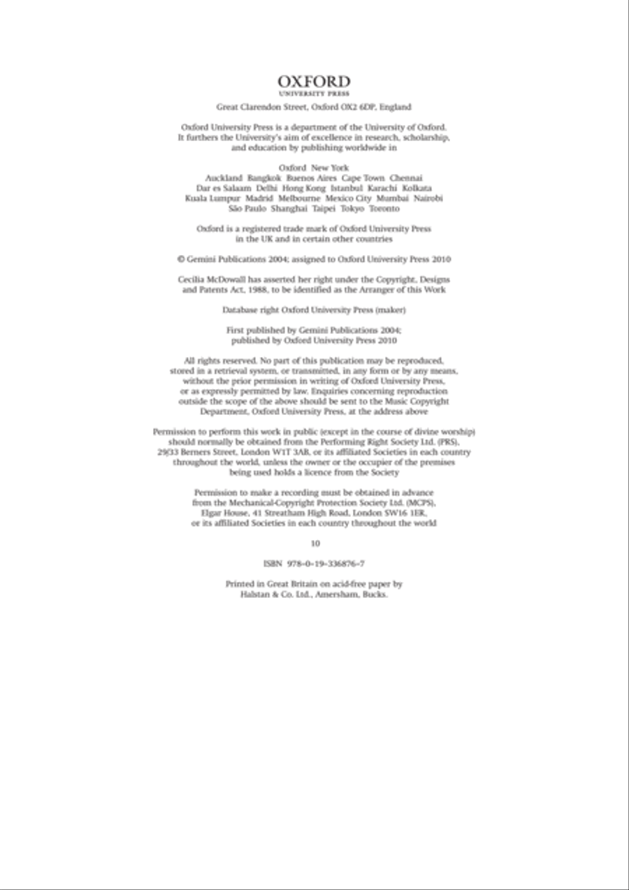 A Fancy of Folksongs 4-Part scores gallery preview page 2