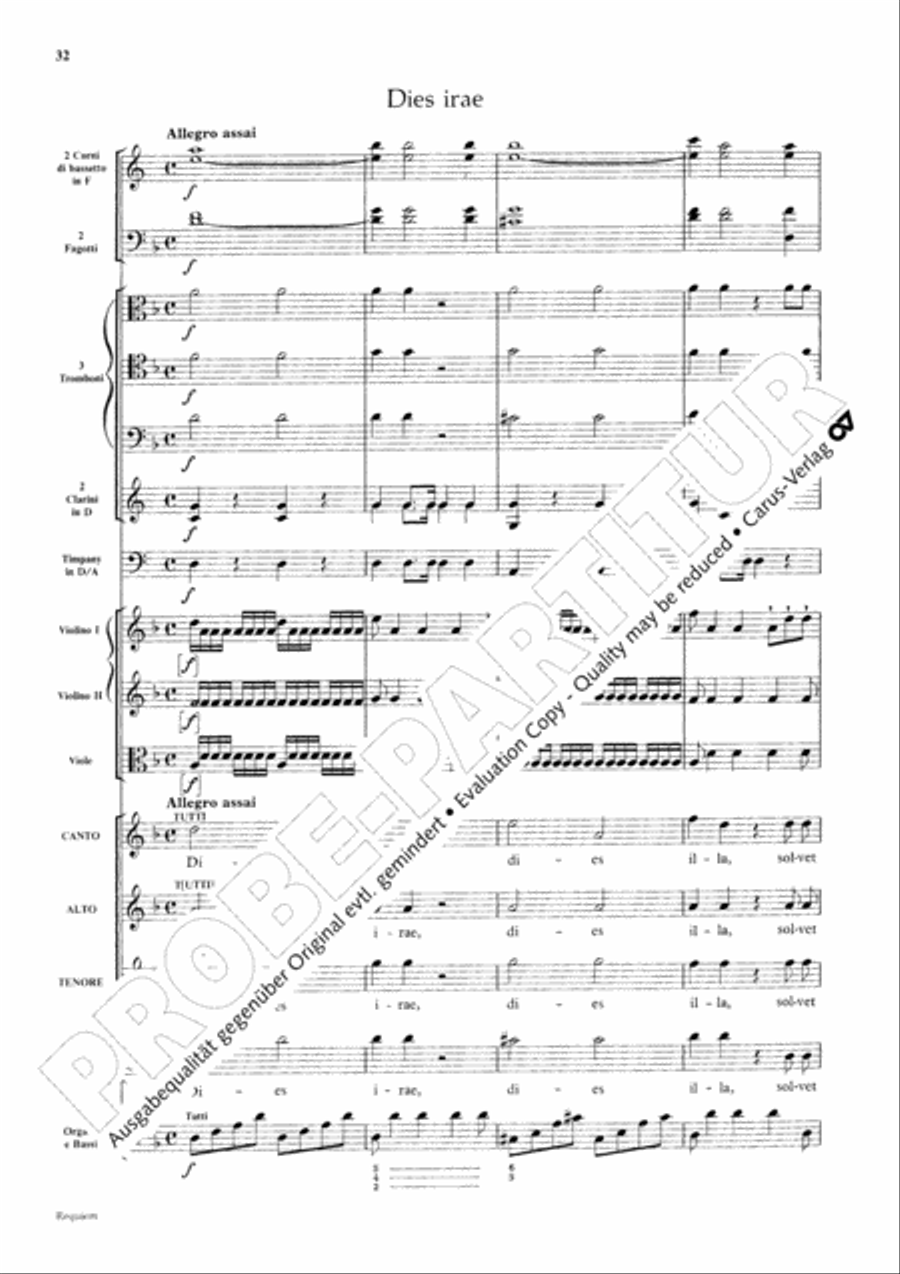 Requiem Requiem 4-Part scores gallery preview page 41
