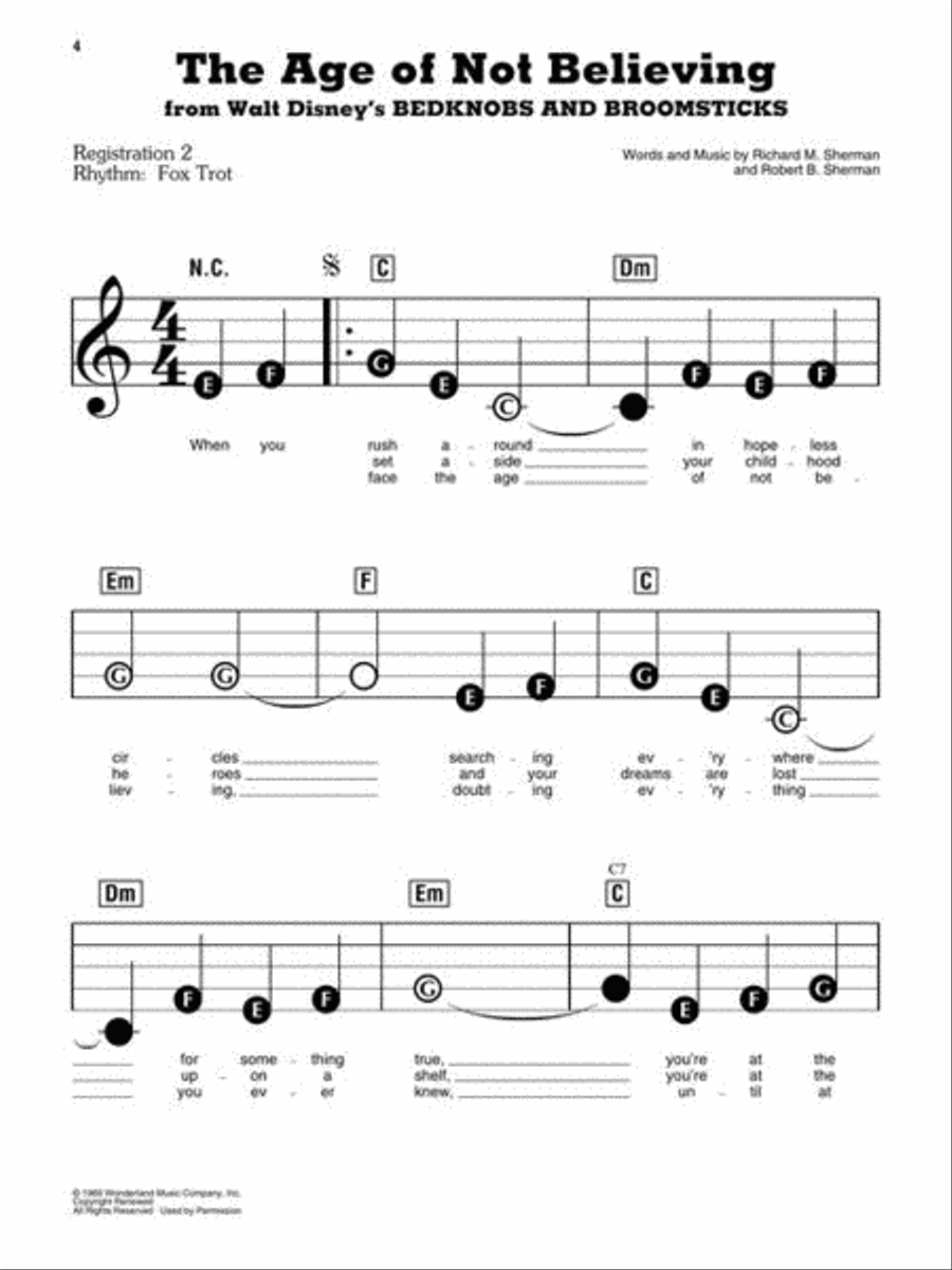 Disney Favorites Voice scores gallery preview page 5