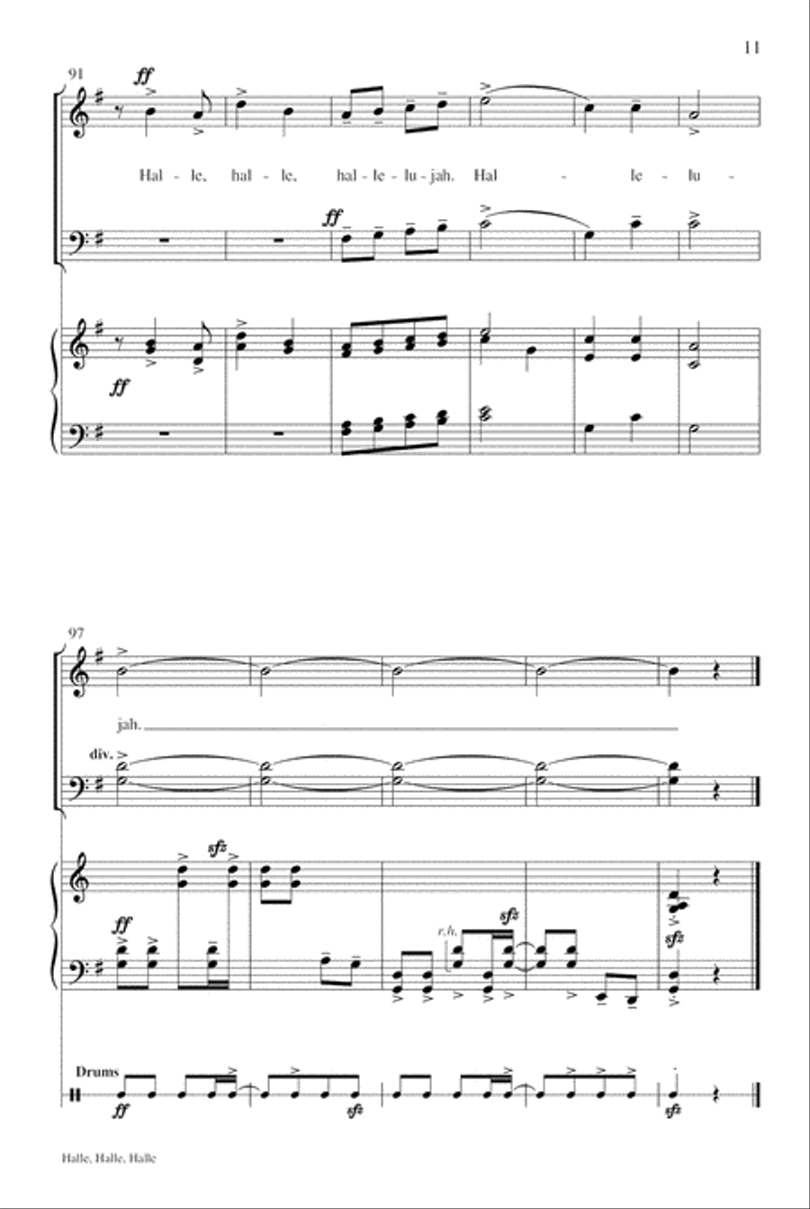Halle, Halle 4-Part scores gallery preview page 12