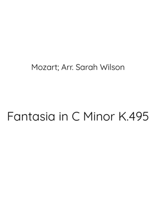 Mozart's Fantasia in C Minor K 495 String Quartet arrangement