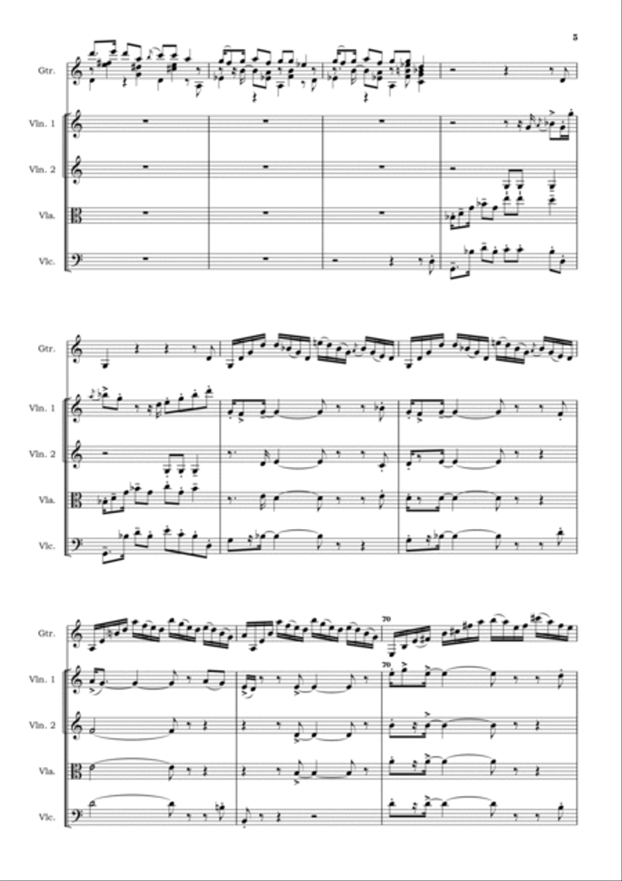 Tres Imagenes Cubanas Cello scores gallery preview page 6