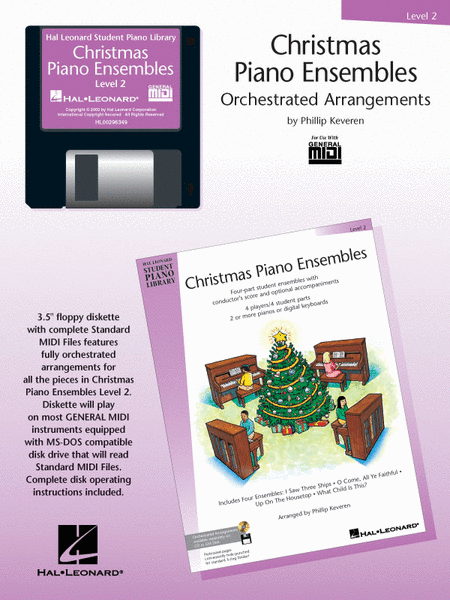 Christmas Piano Ensembles - Level 2 General MIDI Disk