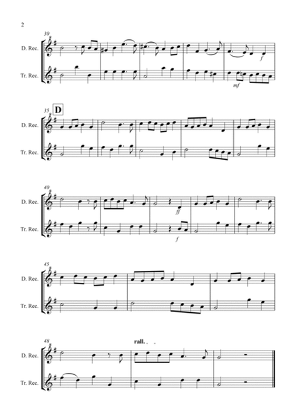 Prelude from Te Deum for Descant and Treble Recorder image number null
