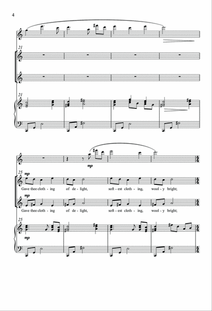 Little Lamb SA scores gallery preview page 4