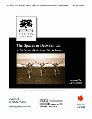 Book cover for Spaces in Between Us
