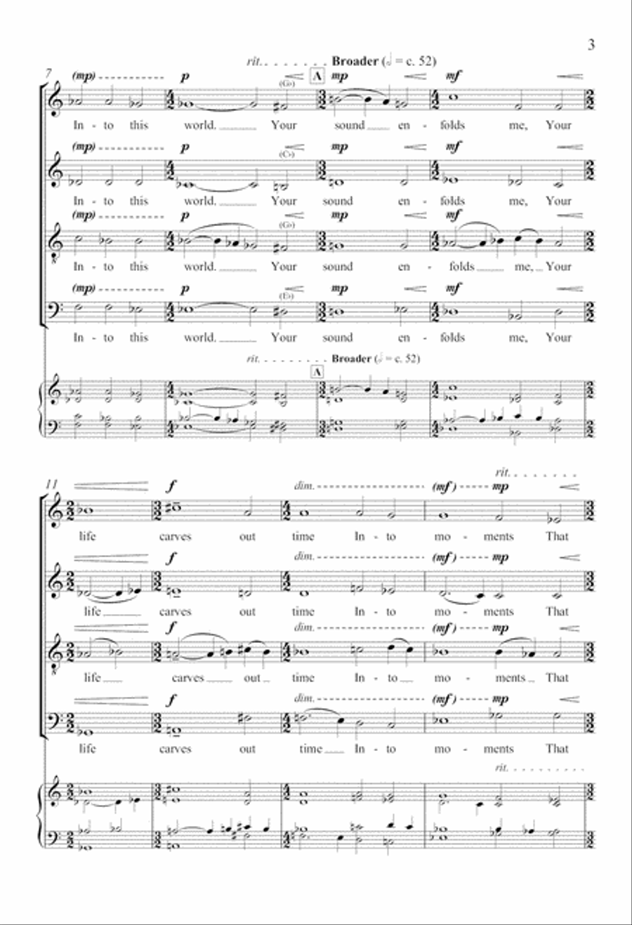 The Singer's Ode A Cappella scores gallery preview page 3