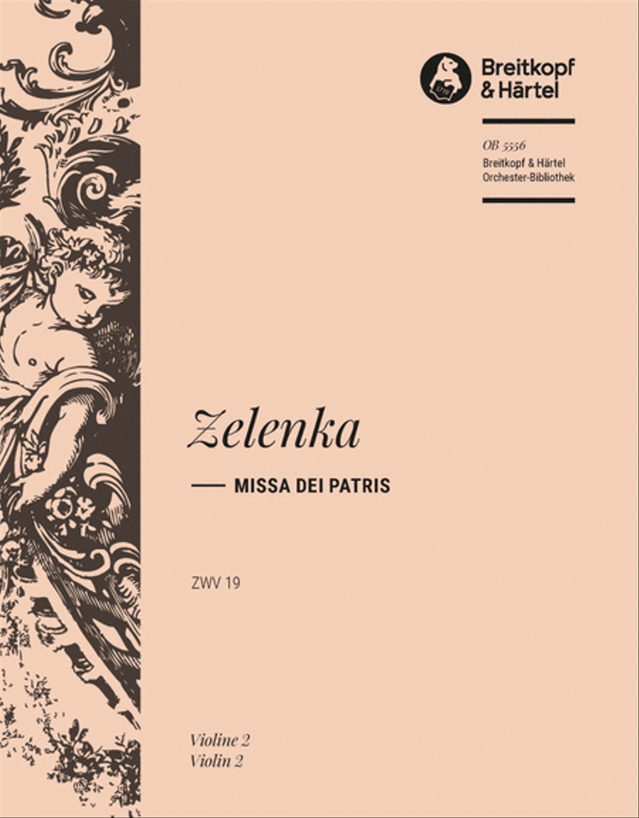 Missa Dei Patris ZWV 19 Missa Dei Patris ZWV 19 4-Part scores gallery preview page 1