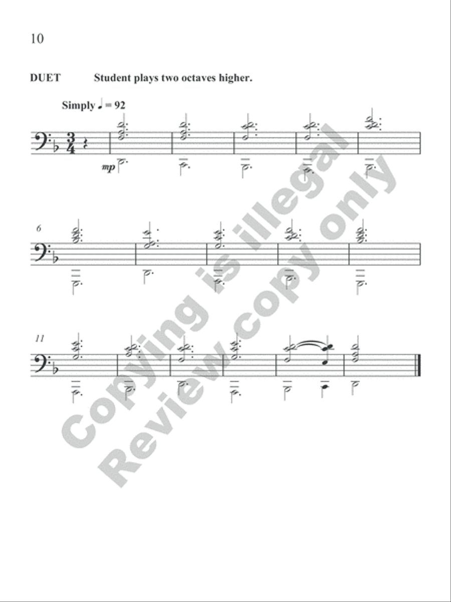Mix and Match: Performance Book: Level 1 Piano Method scores gallery preview page 19