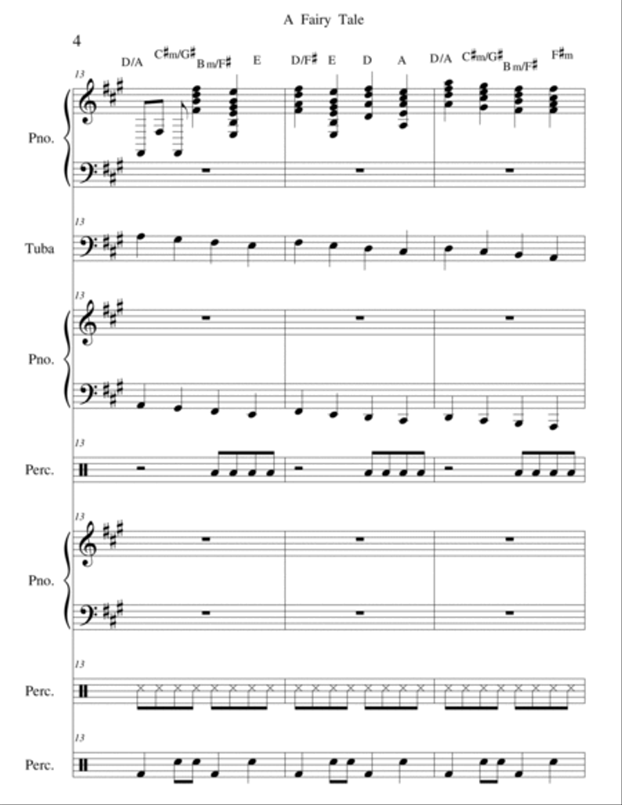 A Fairy Tale School and Community scores gallery preview page 4