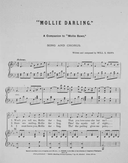 Mollie Darling. Beautiful Song & Chorus