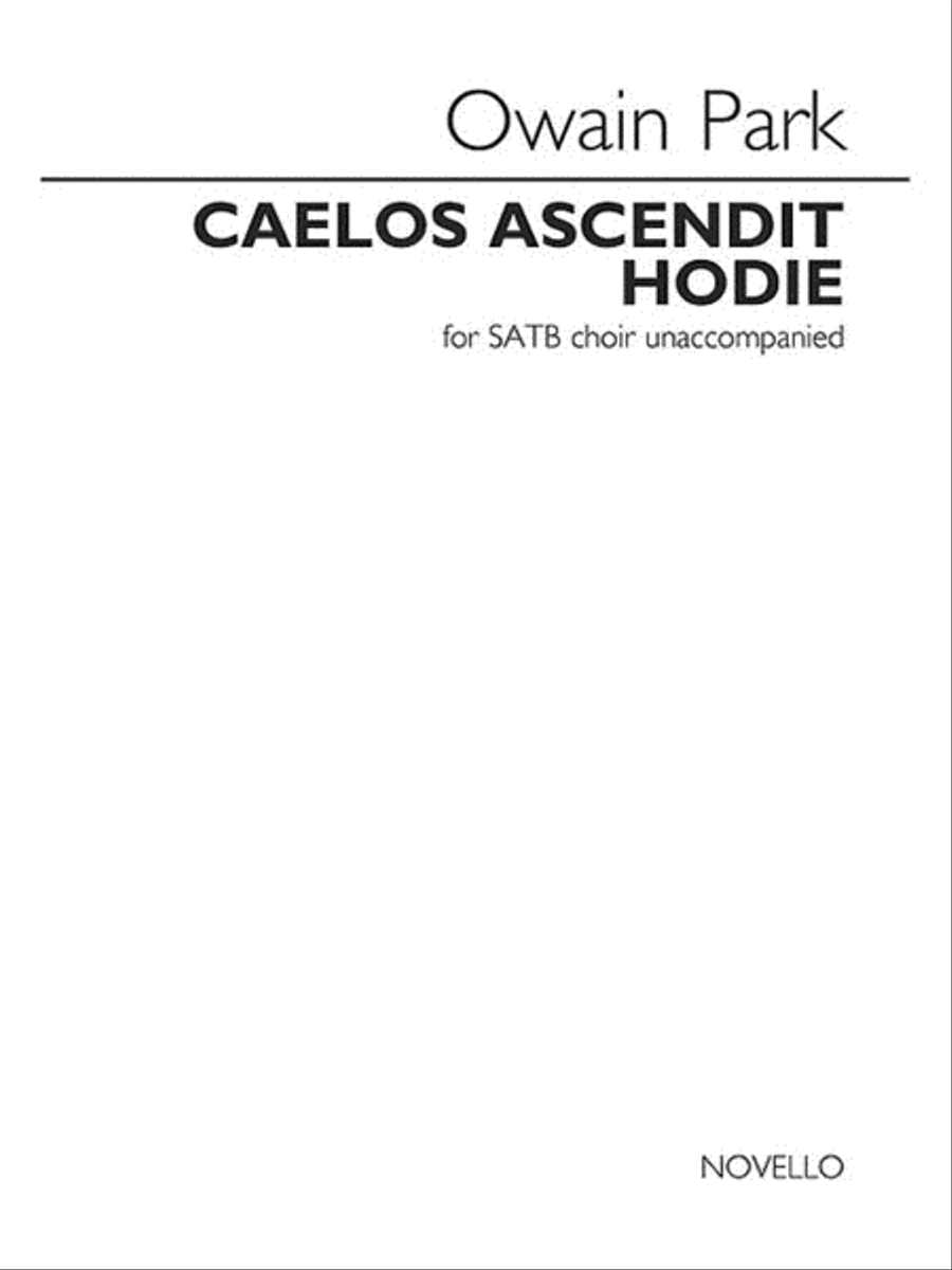 Caelos Ascendit Hodie 4-Part scores gallery preview page 1