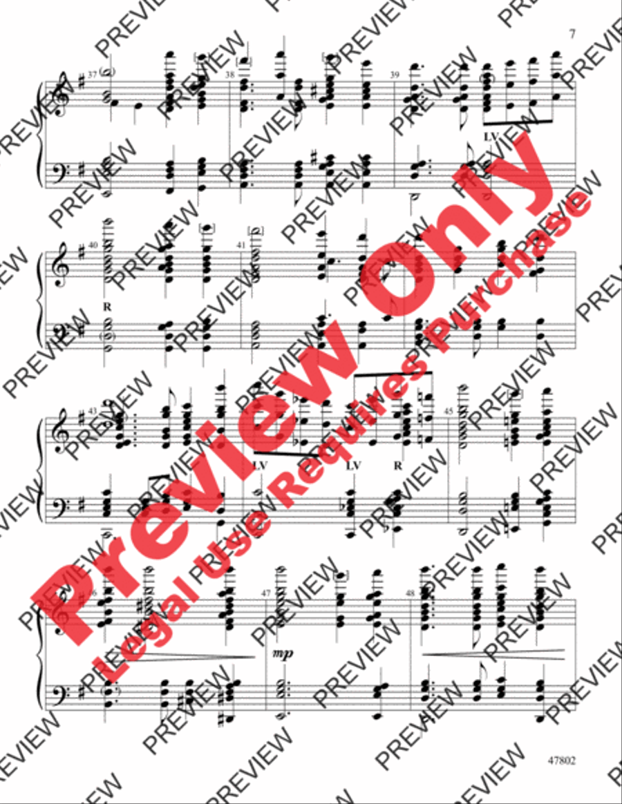 Brightest and Best of the Stars Handbell Choir scores gallery preview page 6