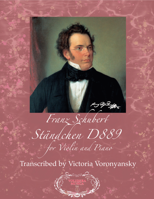Book cover for Ständchen for Violin and Piano