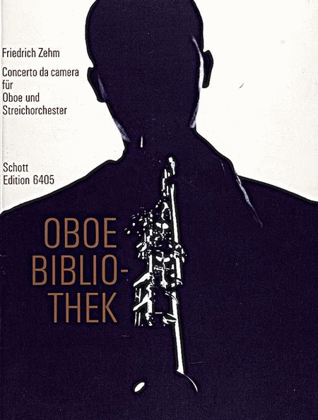 Oboe Concerto Da Camera Ob/pf Red