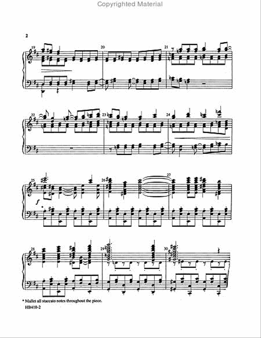 Lauda Spiritoso Handbell Choir scores gallery preview page 2