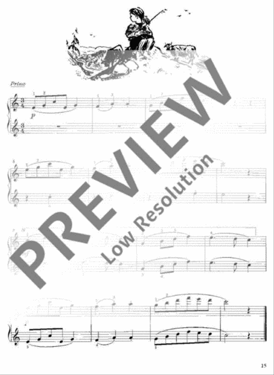 Mein Volksliederbuch Mein Volksliederbuch Piano Duet scores gallery preview page 16