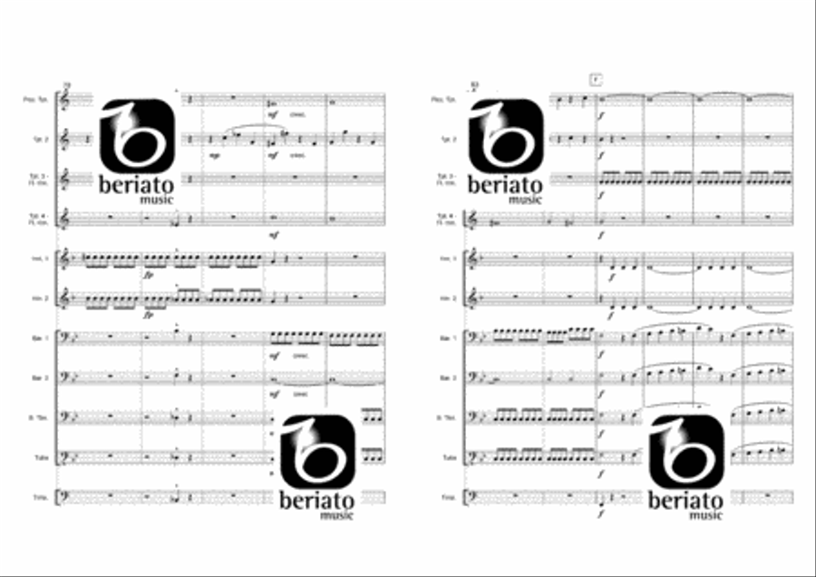 Le Nozze Di Figaro Percussion scores gallery preview page 9