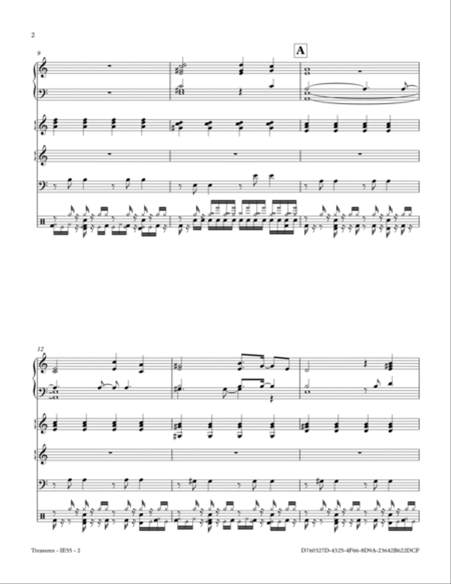Treasures Small Ensemble scores gallery preview page 2