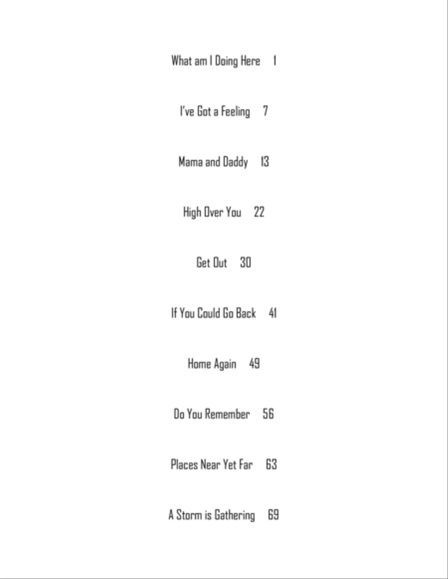 Steven H. Boothe What am I Doing Here Album 1 PVG Piano, Vocal, Guitar scores gallery preview page 1