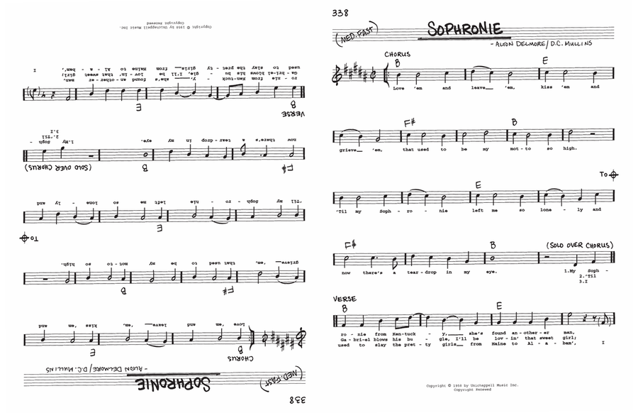 Sophronie Voice scores gallery preview page 1