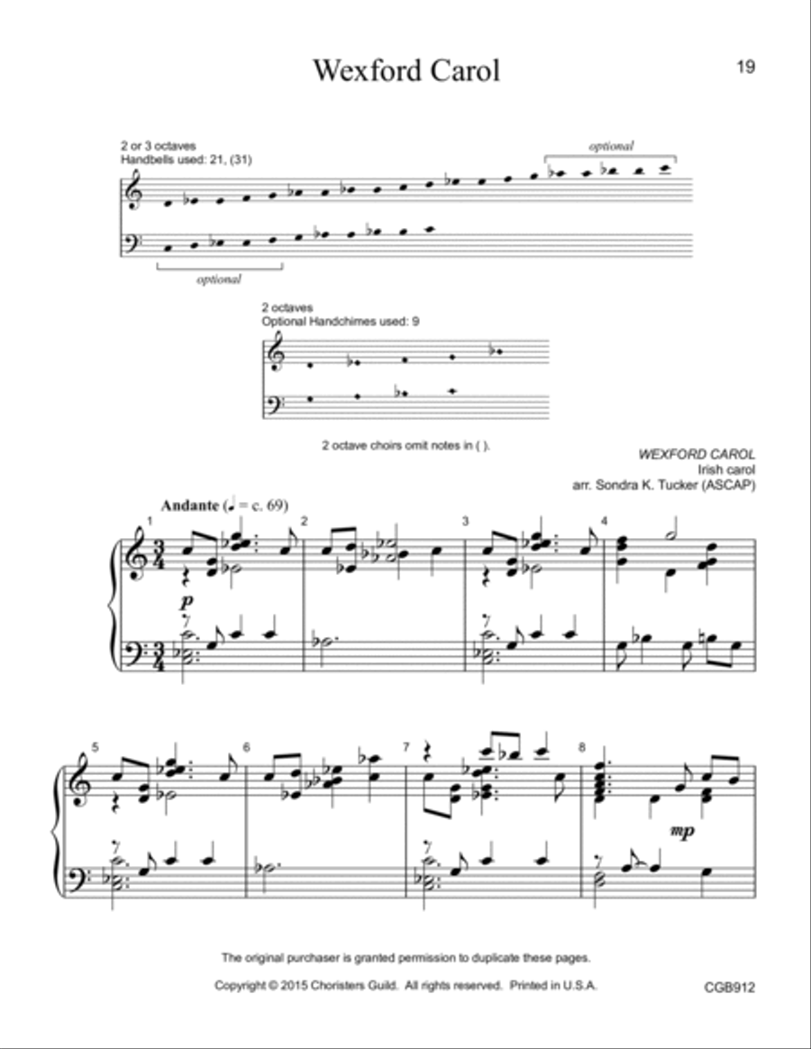 Christmas Near and Far (2-3 octaves) 3-Octaves scores gallery preview page 4