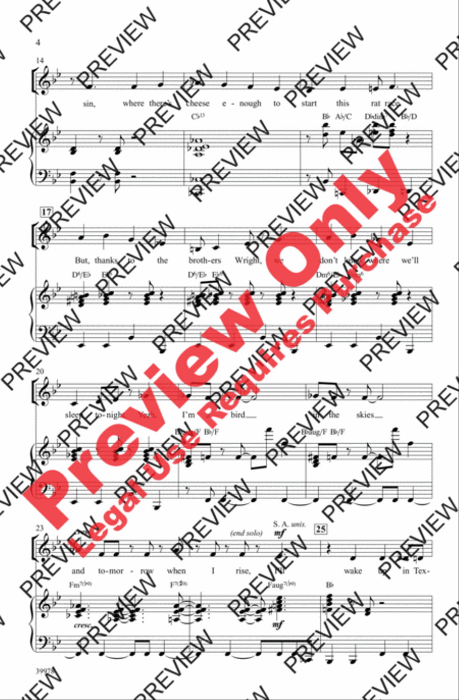 Jet Set 3-Part scores gallery preview page 3