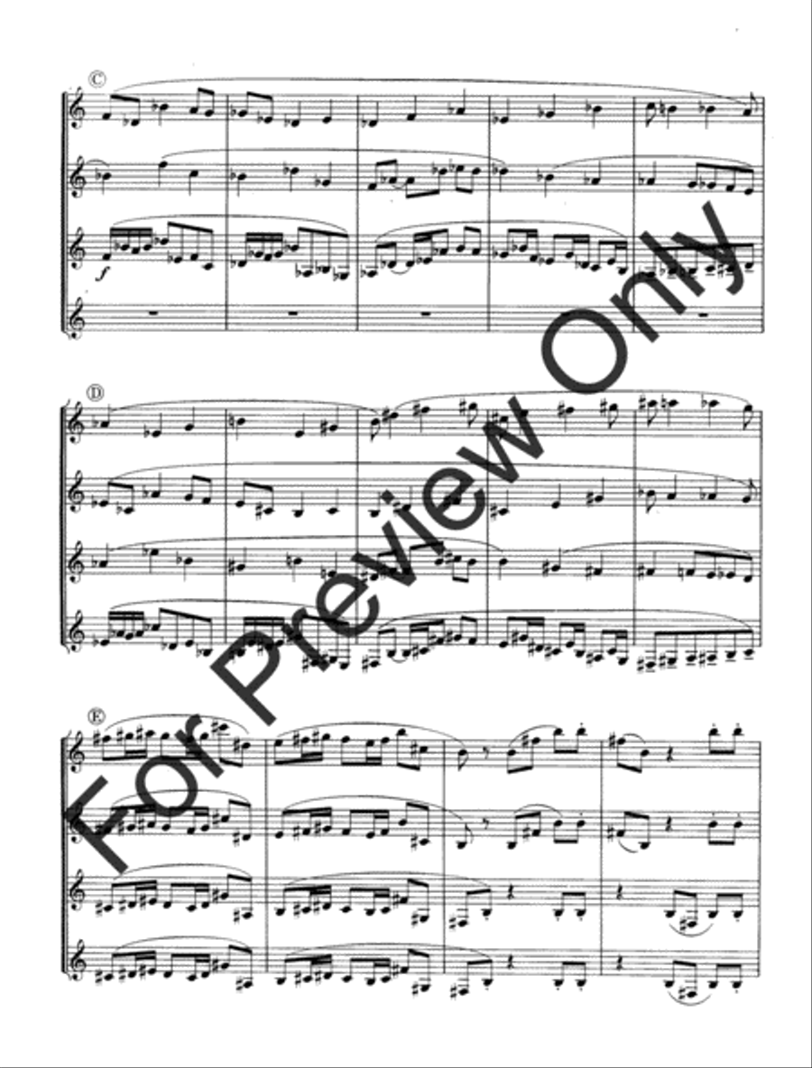 Petite Toot Suite B-Flat Clarinet scores gallery preview page 10