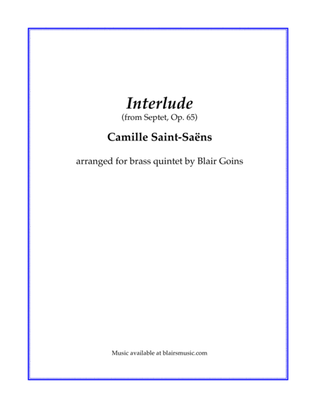 Interlude, from Op. 65