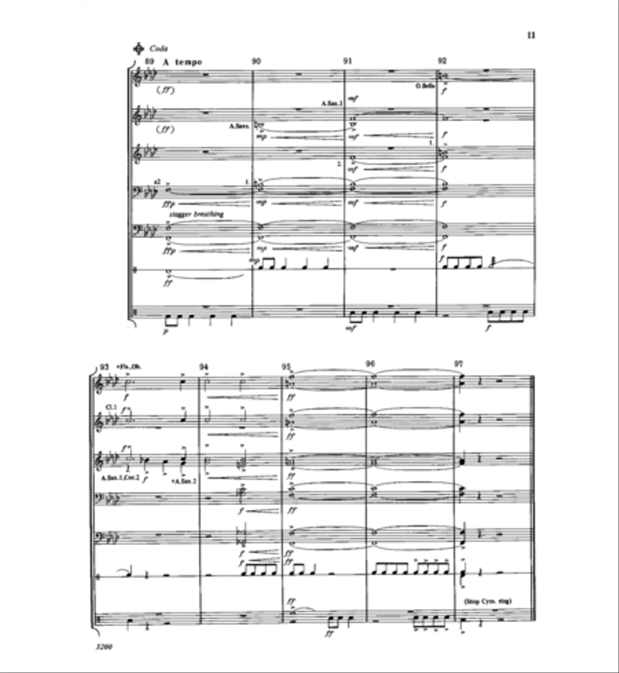Diabolique Concert Band scores gallery preview page 11