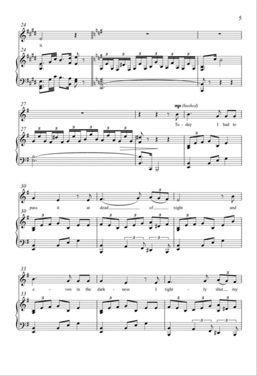 Der Lindenbaum Unison Choir scores gallery preview page 3