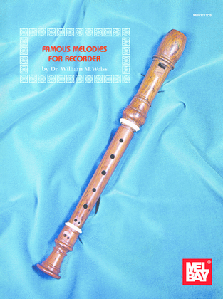 Book cover for Famous Melodies for Recorder