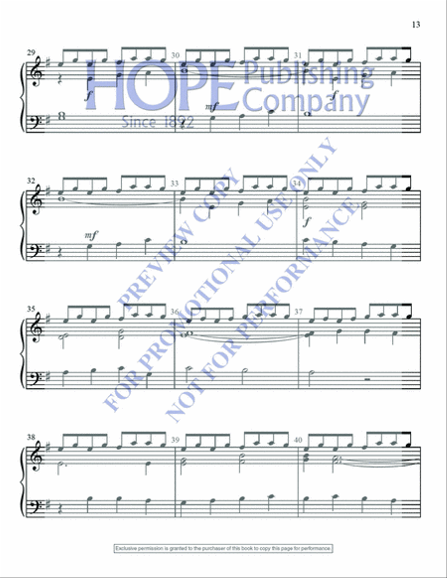 Short & Sweet for 8 Ringers Handbell Choir scores gallery preview page 14