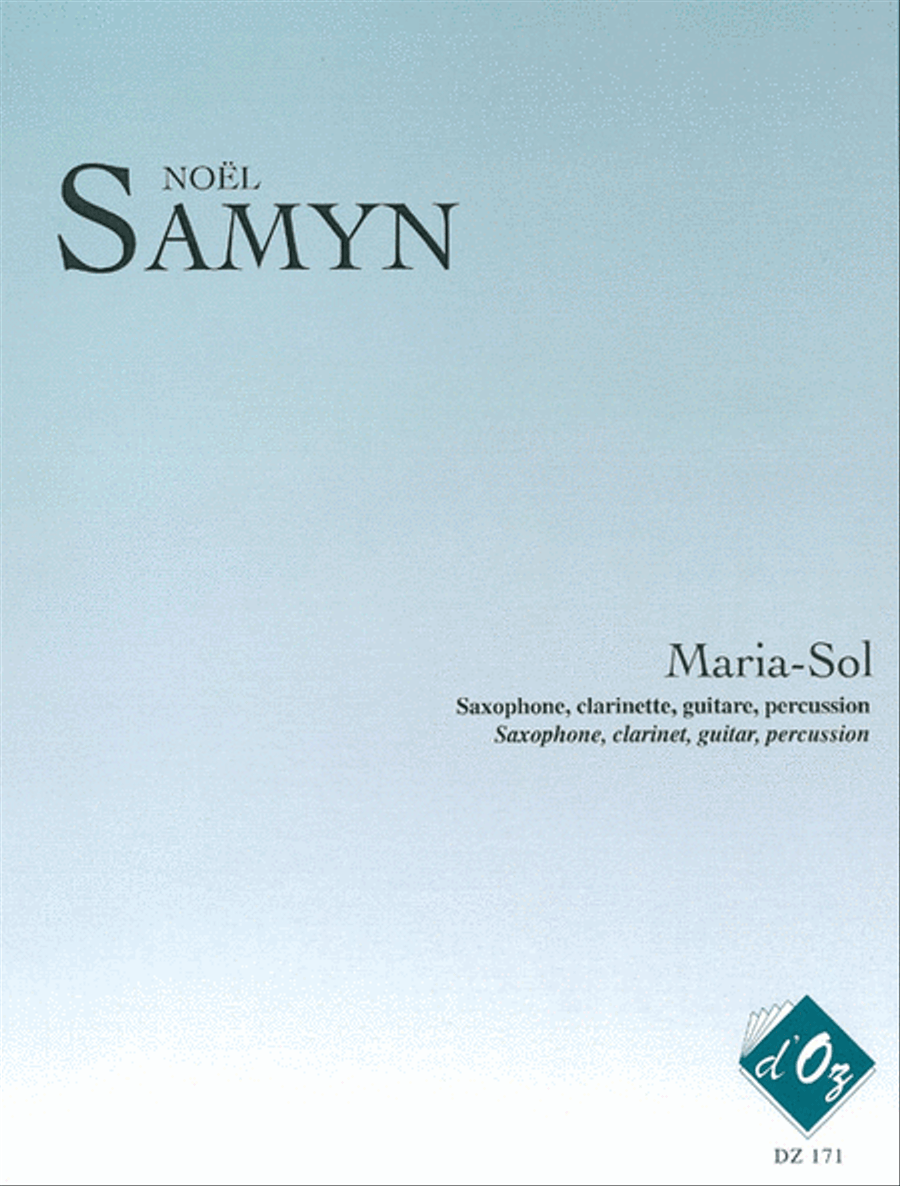 Maria-Sol Maria-Sol Clarinet scores gallery preview page 1