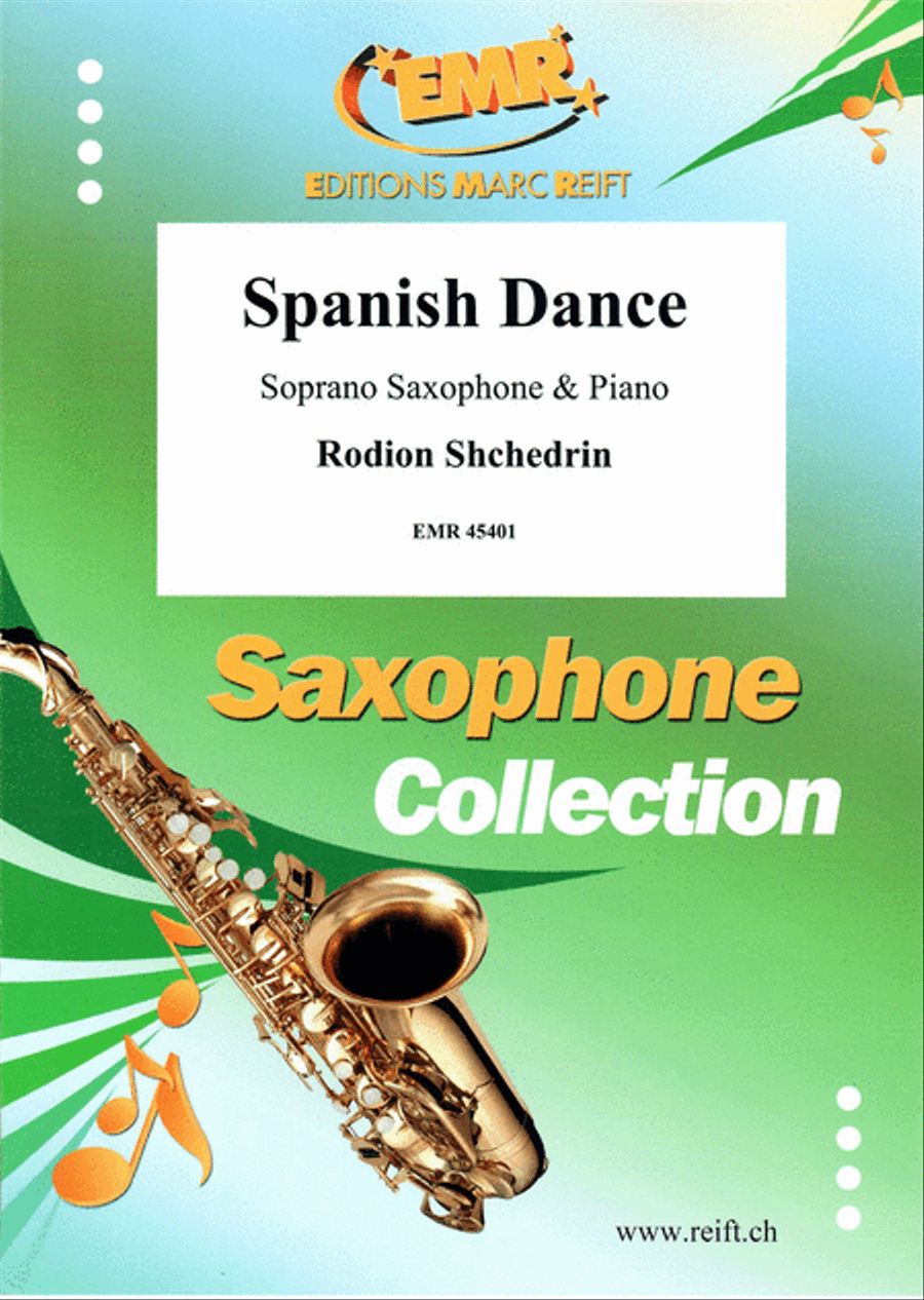Spanish Dance Soprano Saxophone scores gallery preview page 1