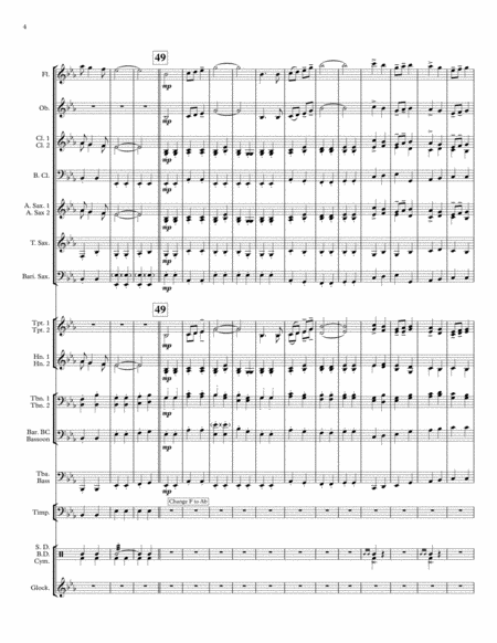 Processional Marches Concert Band - Digital Sheet Music