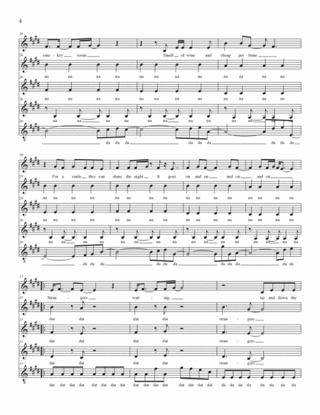 Don't Stop Believin' by Glee Cast SA - Digital Sheet Music