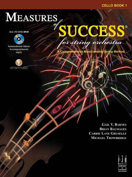 Measures of Success for String Orchestra-Cello Book 1
