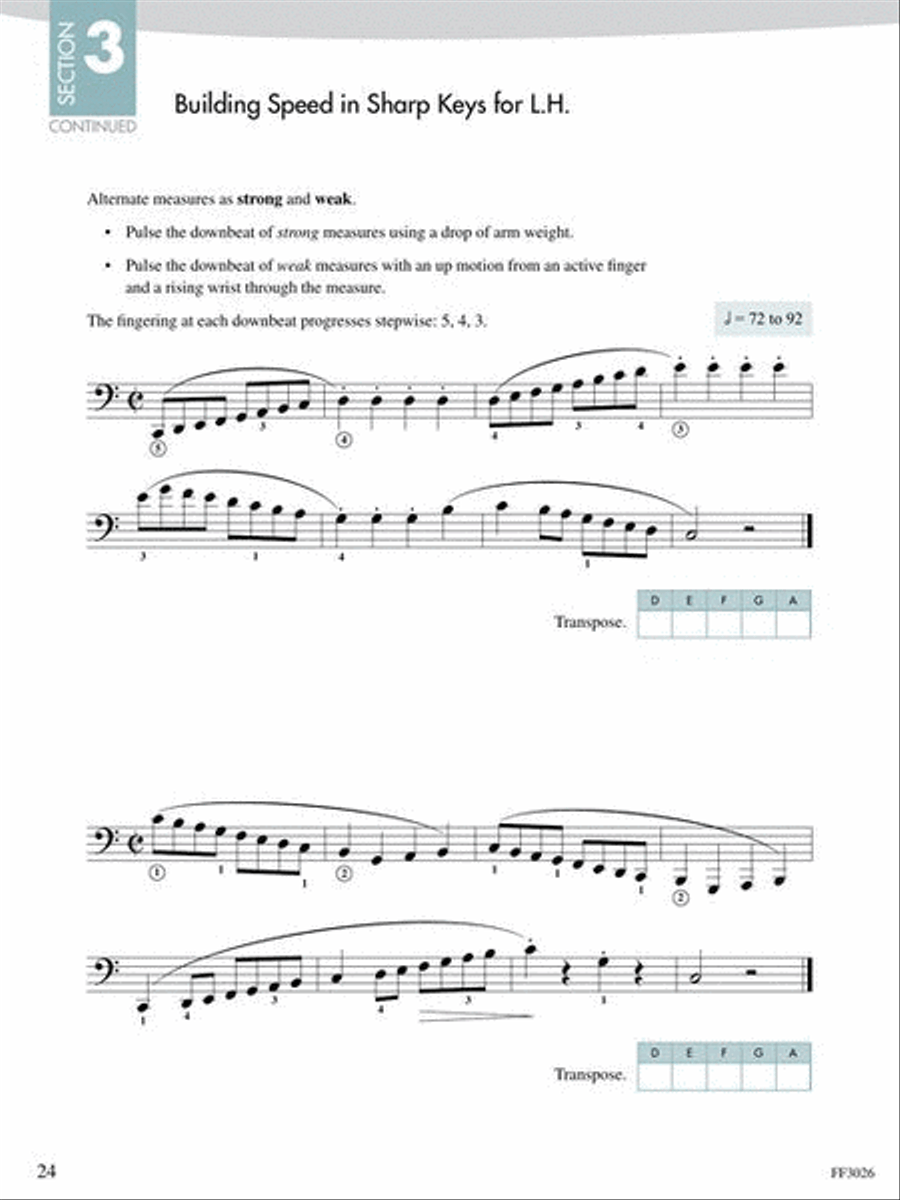 Piano Adventures Scale and Chord Book 3 Piano Method scores gallery preview page 6