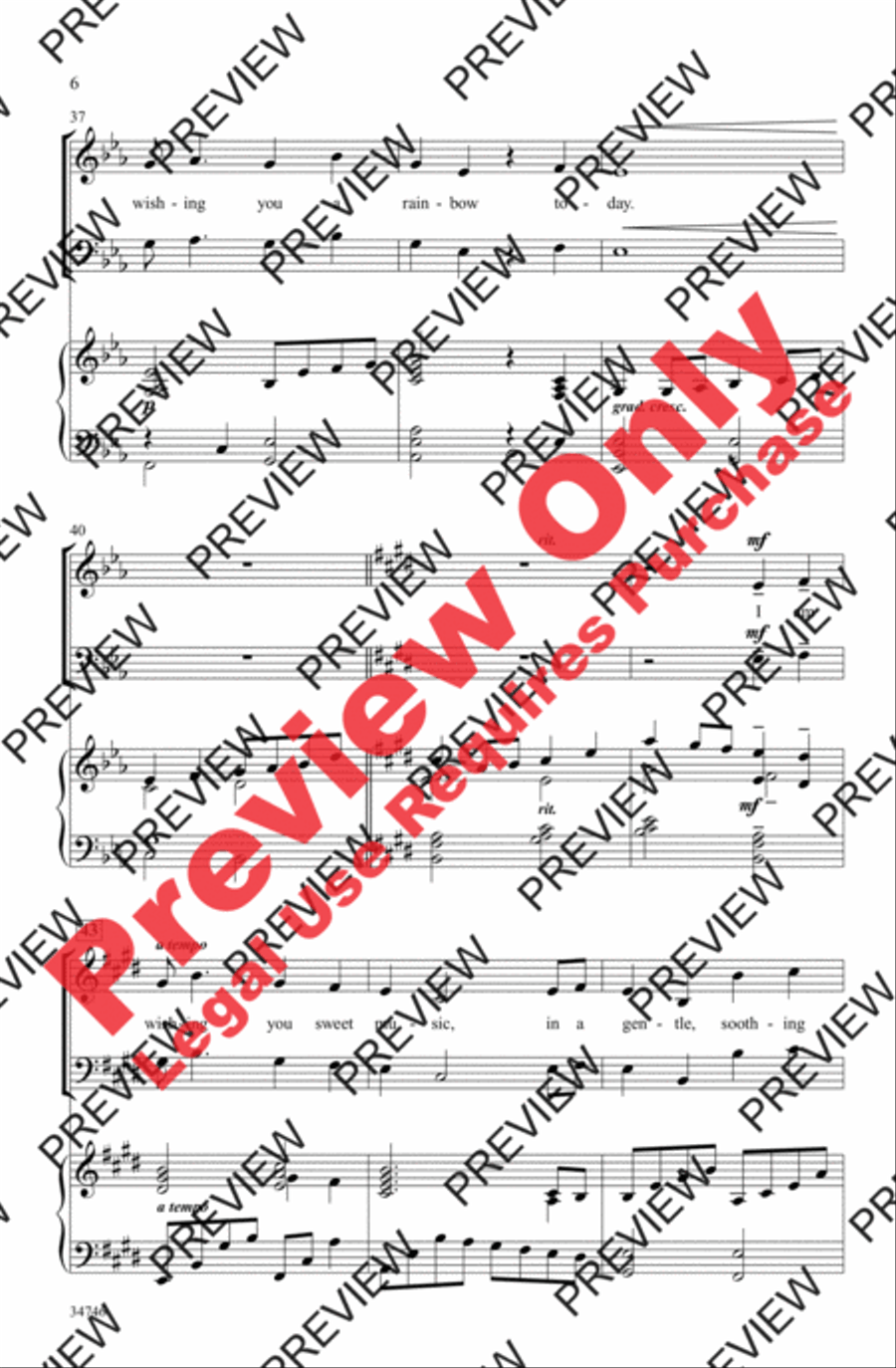 Wishing You a Sunrise Wishing You a Sunrise 3-Part scores gallery preview page 6