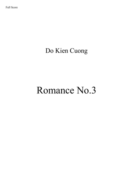 Do Kien Cuong - Romance No.3 image number null