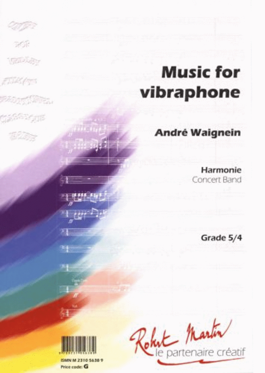 Music for Vibraphone Concert Band scores gallery preview page 1