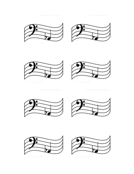 Flashcards - Music Flashcards on the Go - Bass Clef Notes